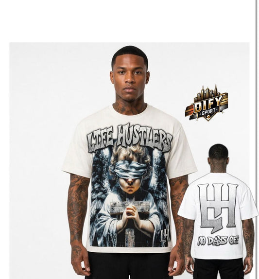 Life hustlers tee angel