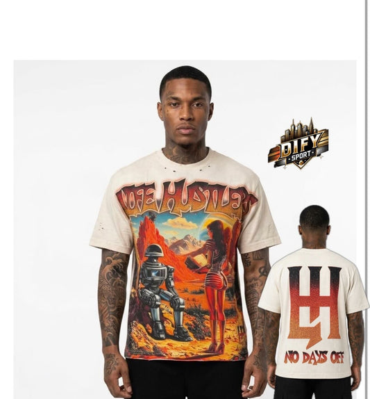 Life hustlers tee futuristic