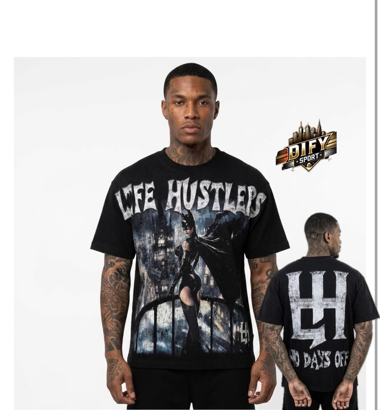 Life hustlers tee batwomen